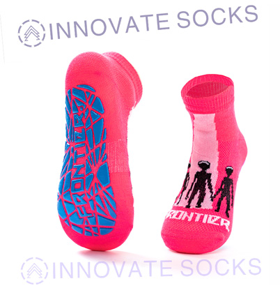 Frontier Anker Anti Skin Grip Trampolin Park Socken