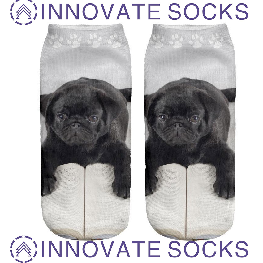 Neue 3D Printed Socken Animal Printed Sockes