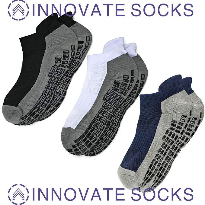 Grip Socken und Anti-Slip-Yoga-Socken für Erwachsene