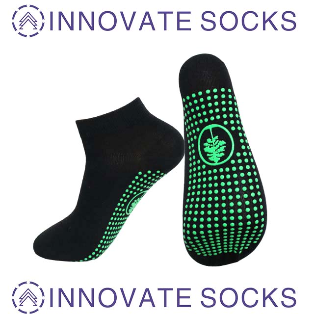 Custom Design Glow in the Dark Grip Trampolin Jump Socken