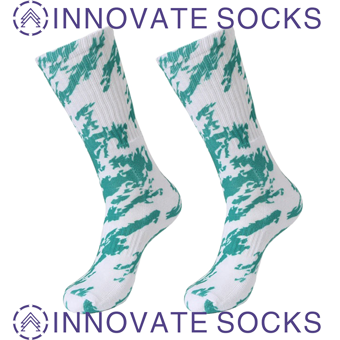 Sublimation Custom Printed Sockes Digital Printing Design Socken
