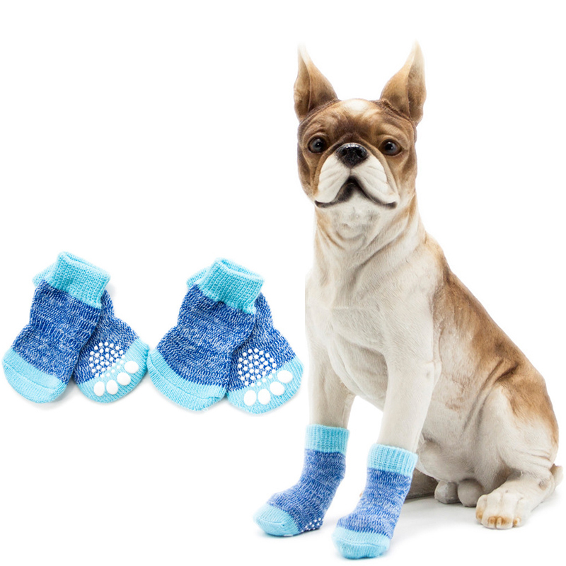 Atemberaubender, rutschfester Kniebund Drucken Pet Dogs Socken for Daily Life